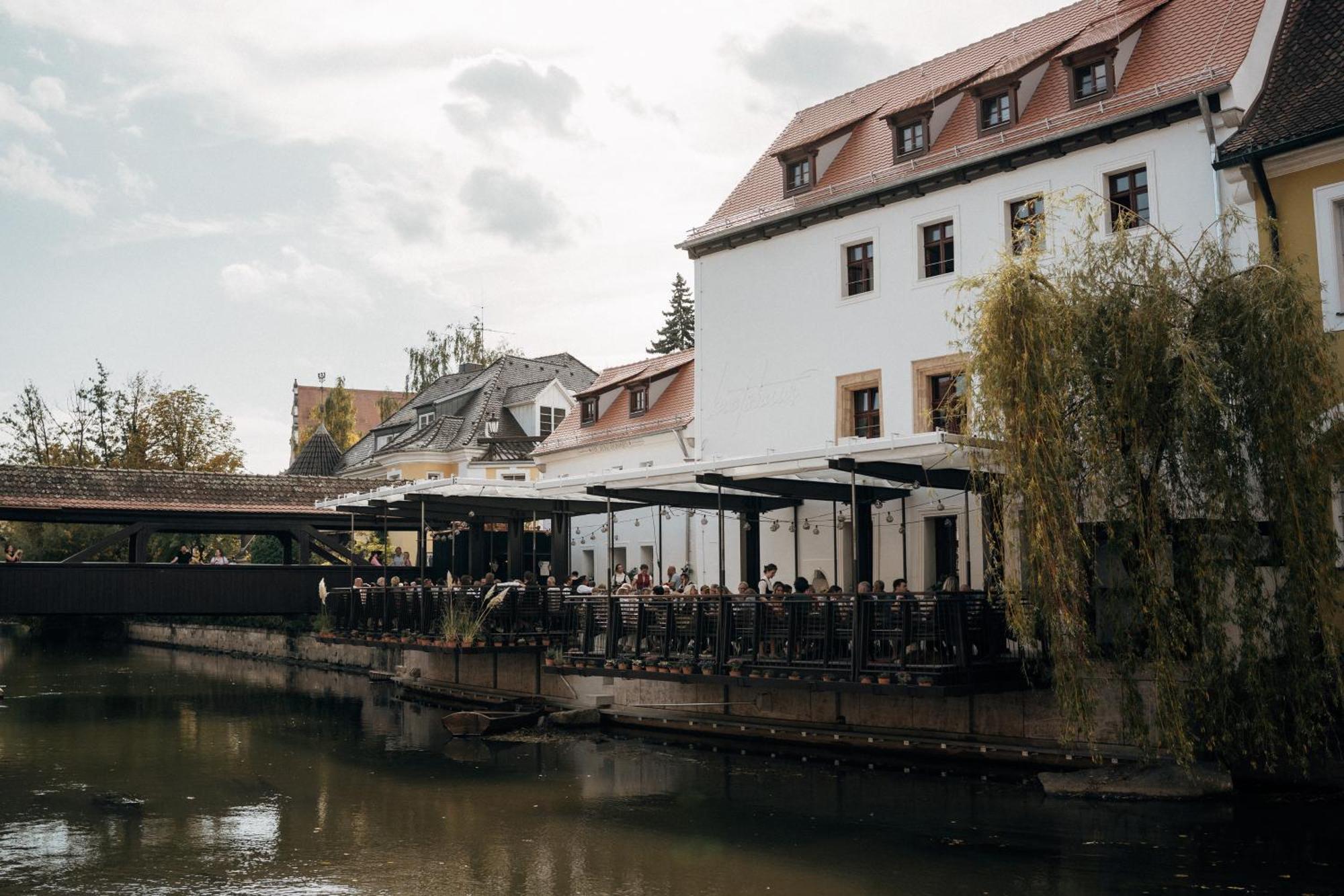 Bootshaus Amberg Hotel Buitenkant foto